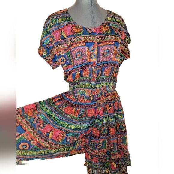 La Cera comfort wear vintage romper - Picture 4 of 7